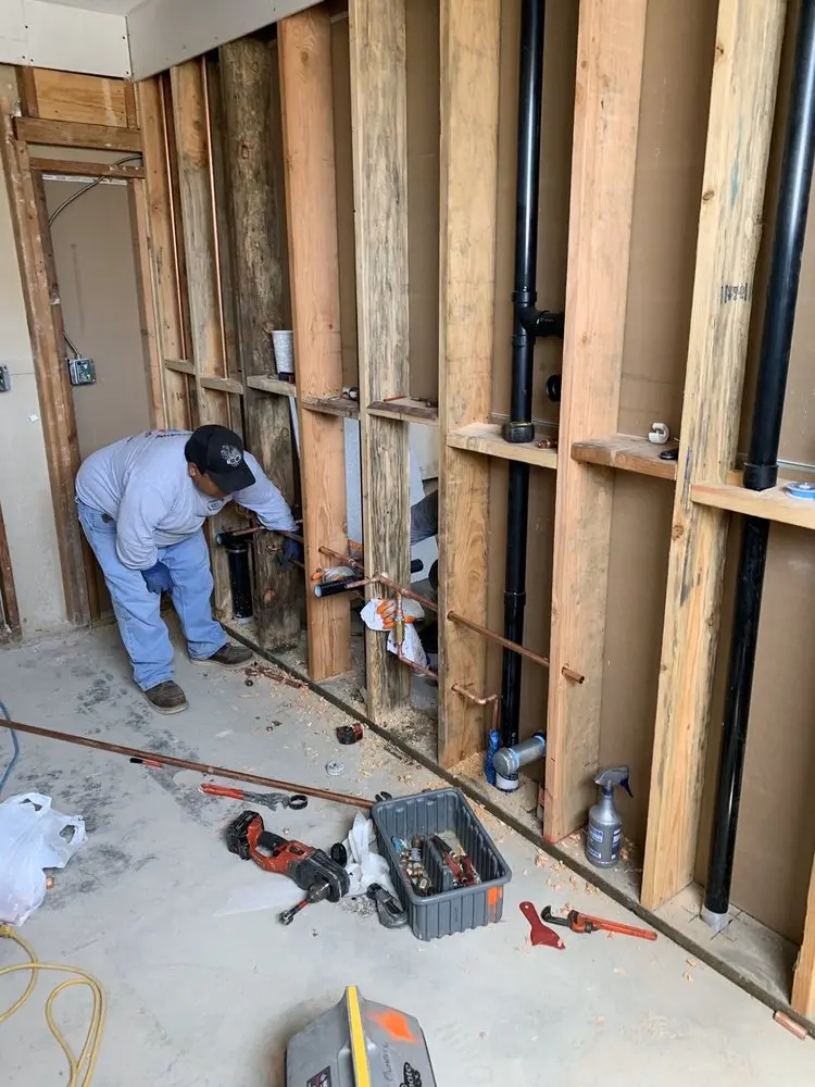 Commercial rough-in plumbing for Commercial Plumbing in Alpharetta